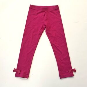 Gymboree Fuchsia Leggings with Bow Details